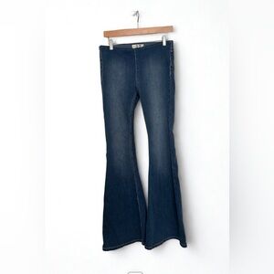 We The Free Dark Blue Flare Jeans